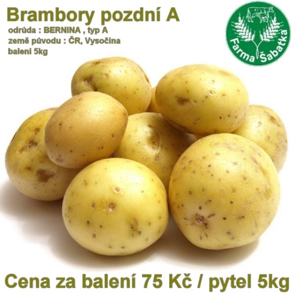 Prodej brambor